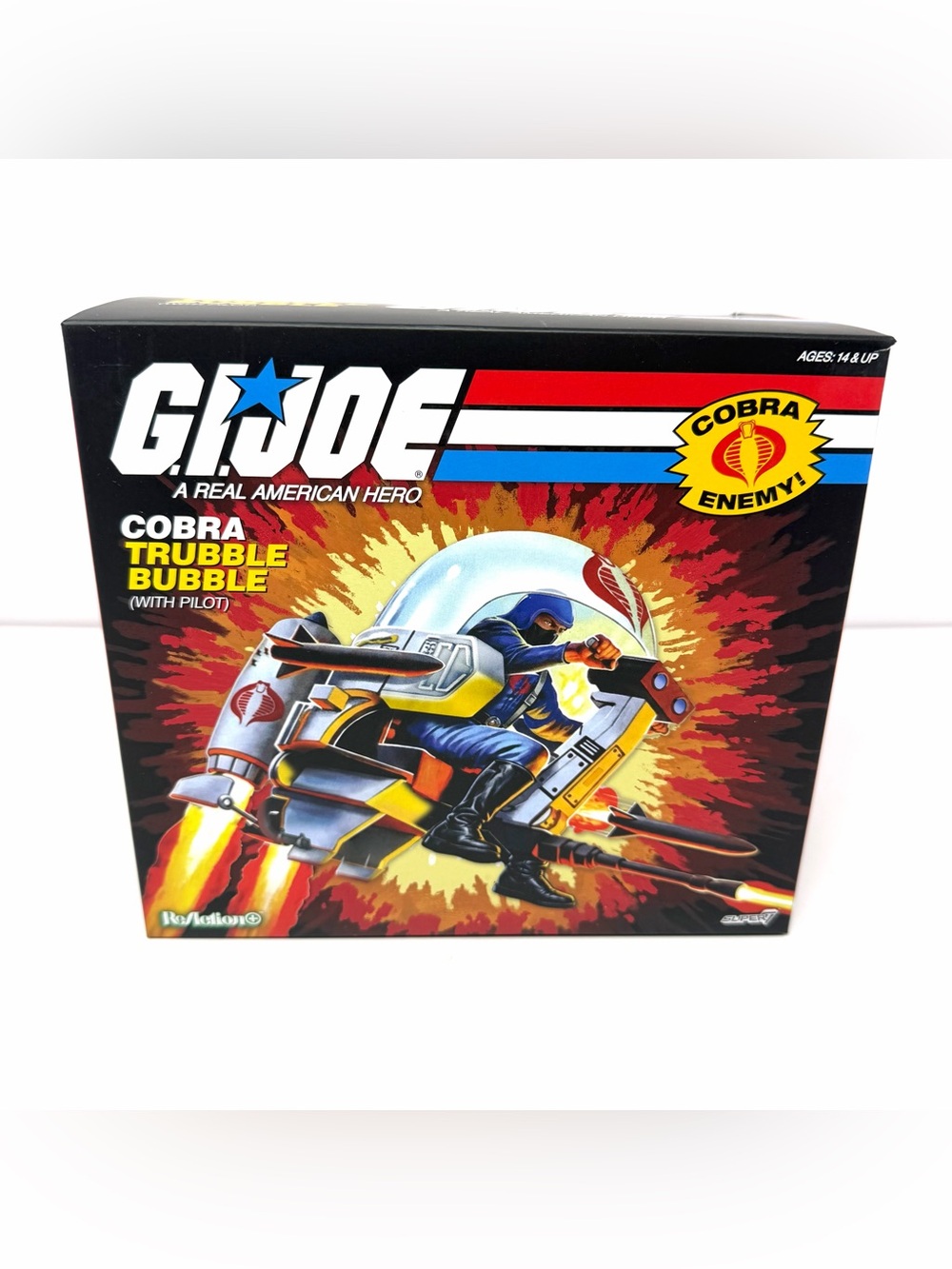 G.I. Joe ReAction+ Cobra Trubble Bubble Vehicle With Figure SDCC 2026 Exclusive